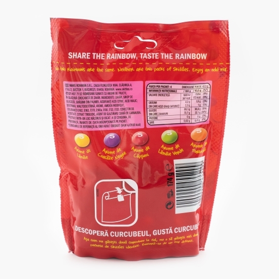 Bomboane gumate cu aromă de fructe 174g