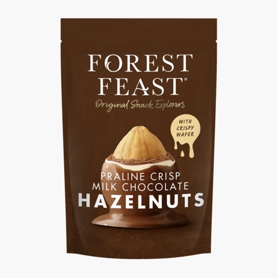 Alune de pădure cu ciocolată cu lapte și praline crocante 100g