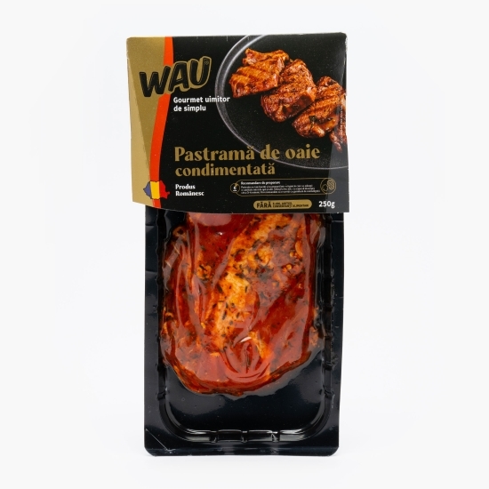 Pastramă de oaie condimentată 250g