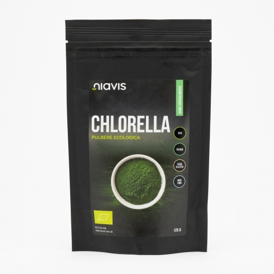 Chlorella pulbere ecologică 125g