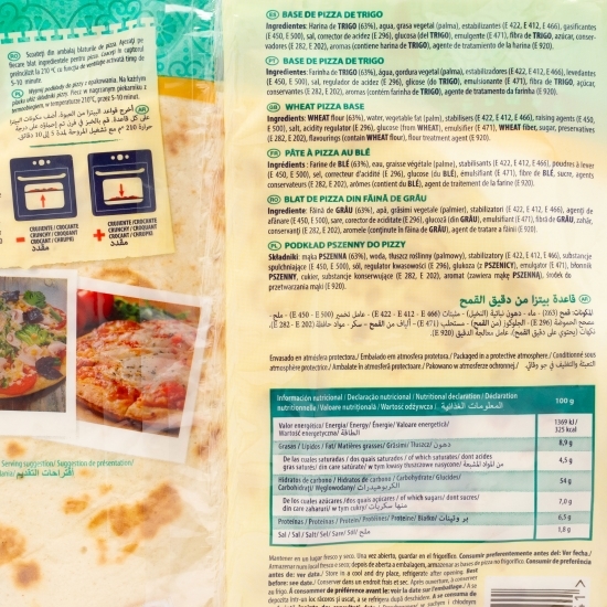 Blat de pizza din făină de grâu 230g