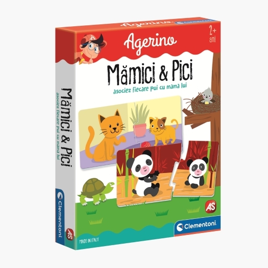 Agerino-Mămici&Pici joc educativ 2+ ani