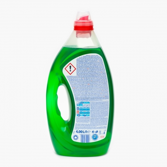 Detergent lichid Active Gel Deep Clean Technology, 80 spălări, 4l
