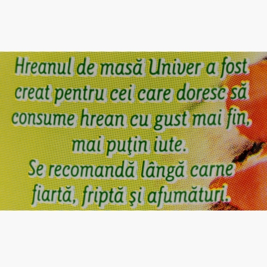 Hrean în oțet de masă 190g