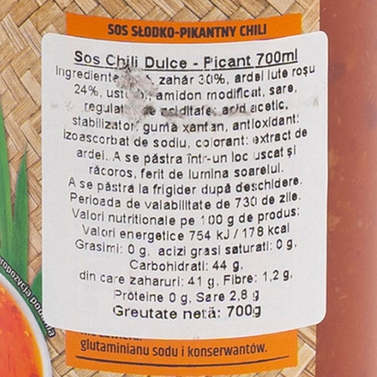 Sos chili dulce-picant 700g