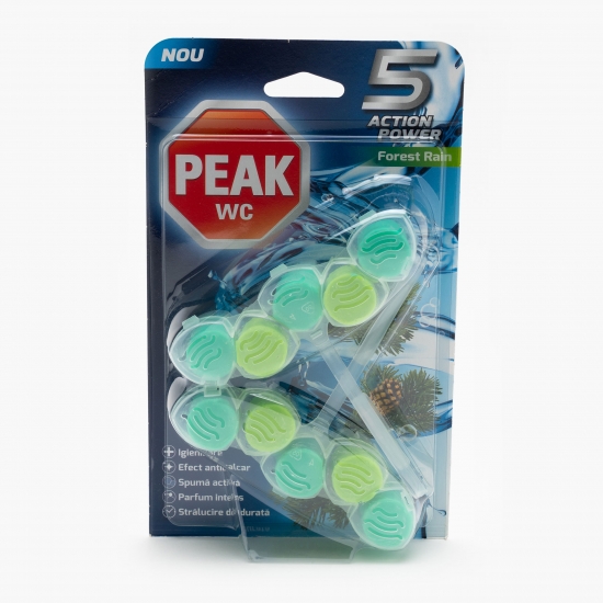 Odorizant WC 5în1 Forest Rain 2x50g