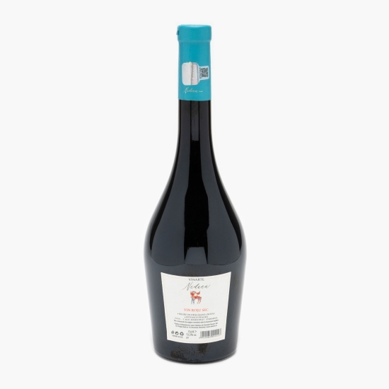 Vin roșu sec Negru de Drăgășani, Novac & Fetească Neagră, 13.5%, 0.75l