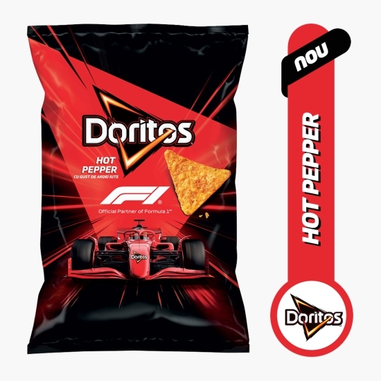 Tortilla chips cu ardei iute 90g