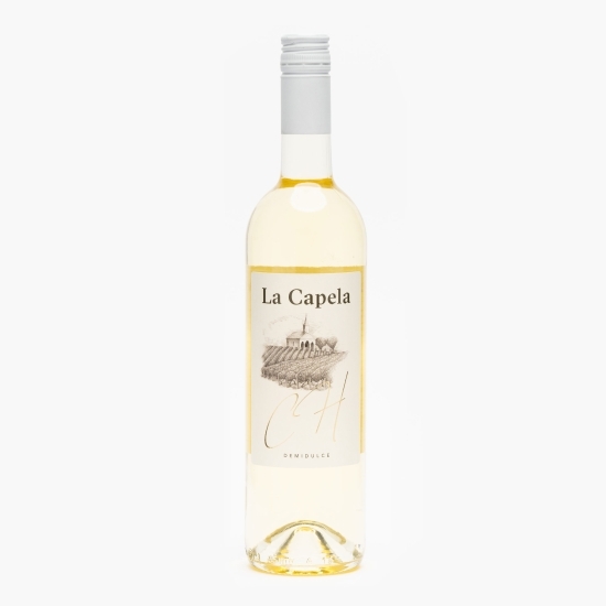 Vin alb demidulce La Capela Chardonnay & Sauvignon Blanc, 11.5%, 0.75l