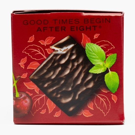 Praline de ciocolată neagră cu mentă și cireșe 200g