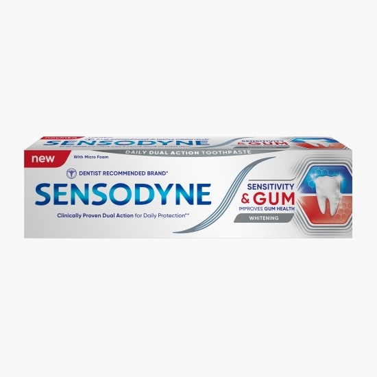 Pastă de dinți pentru albire Sensitivity & Gum Whitening 75ml