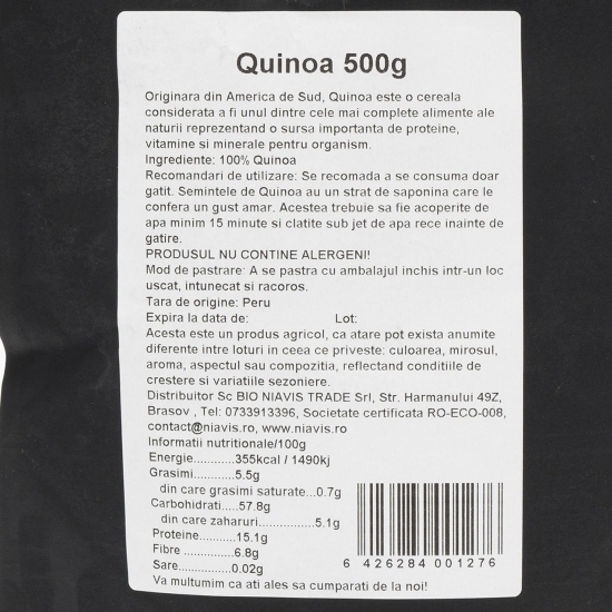 Quinoa albă 500g