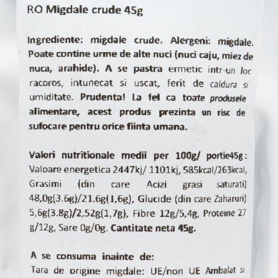 Migdale crude 45g