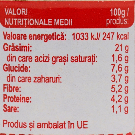 Pastă tartinabilă cu ciuperci și roșii uscate 170g