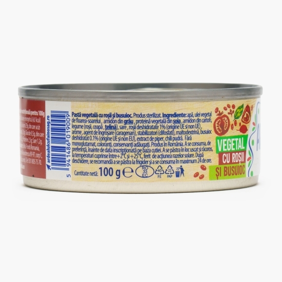 Pastă vegetală cu roșii și busuioc 100g