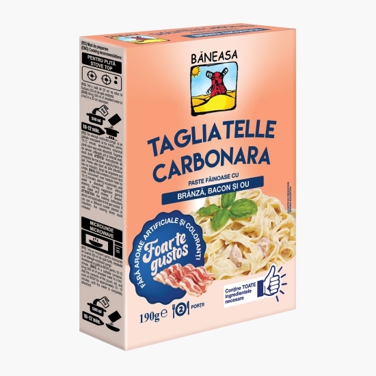 Paste Tagliatelle Carbonara 190g
