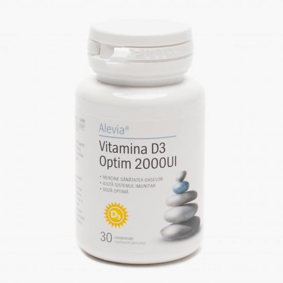Vitamina D3 Optim 2000UI 30 comprimate