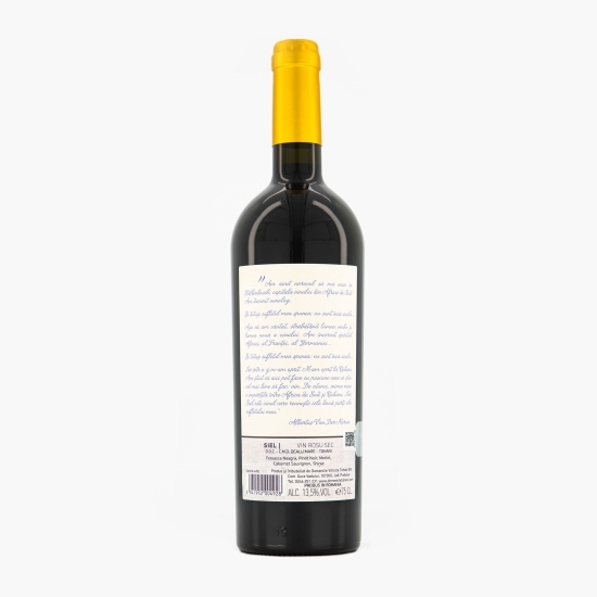 Vin roșu sec Fetească Neagră & Pinot Noir & Merlot & Cabernet Sauvignon & Shiraz, 14.5%, 0.75l