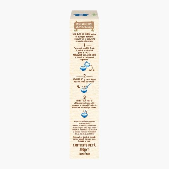 Cereale orez cu 3 fructe, +6 luni, 250g