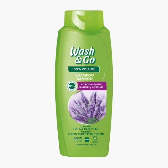Șampon pentru toate tipurile de păr, cu extract de lavandă 675ml