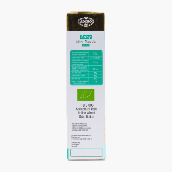 Paste ECO pentru copii, Steline, +10luni, 200g