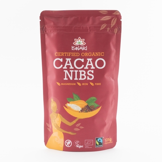 Miez de boabe de cacao eco și fairtrade 125g