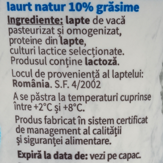 Iaurt 10% în stil grecesc, 150g  