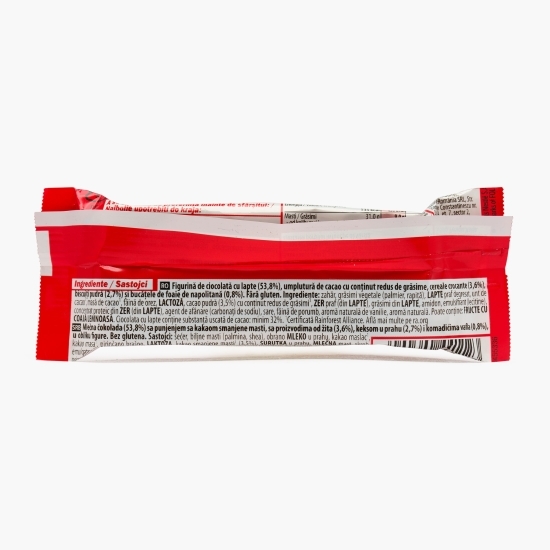Figurină de ciocolată cu lapte și napolitană Formula 1, 29g