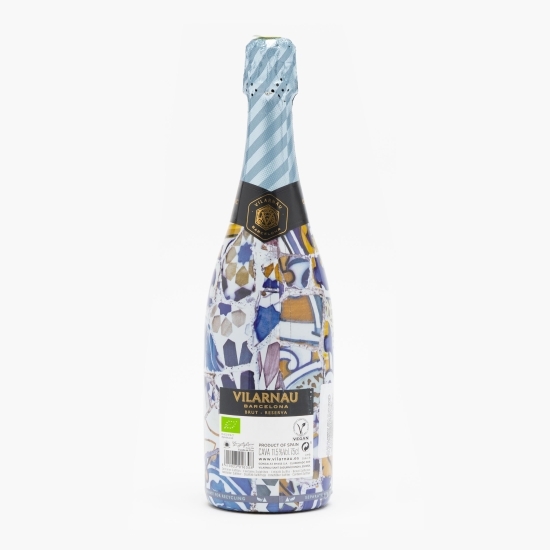 Vin spumant alb brut eco Vilarnau Cava Blanco Brut Reserva, 11.5%, 0.75l