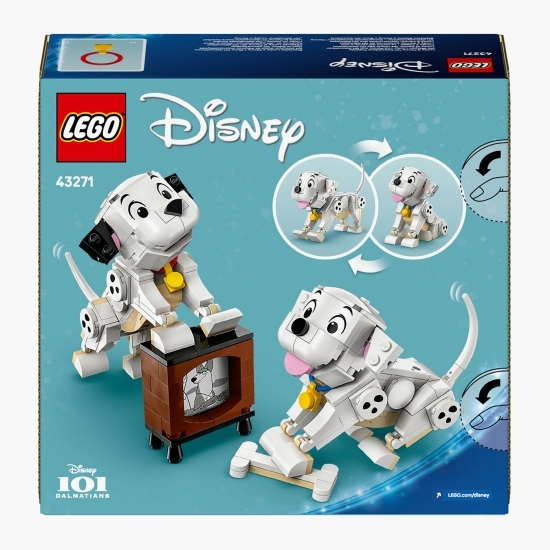 Cățelușii Lucky și Penny din 101 dalmațieni, 43271 Disney, 268 piese, +6 ani
