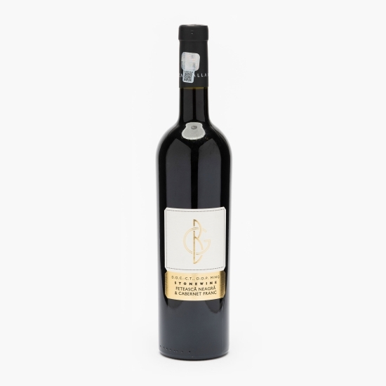 Vin roșu sec Stone Wine Fetească Neagră & Cabernet Franc, 16%, 0.75l