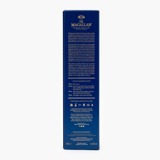 Whisky Double Cask 12YO, Single Malt 40%, 0.7l + cutie