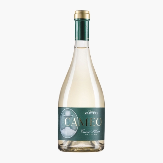 Vin alb sec Cuvee Chardonnay & Sauvignon Blanc & Riesling, 13.5%, 0.75l