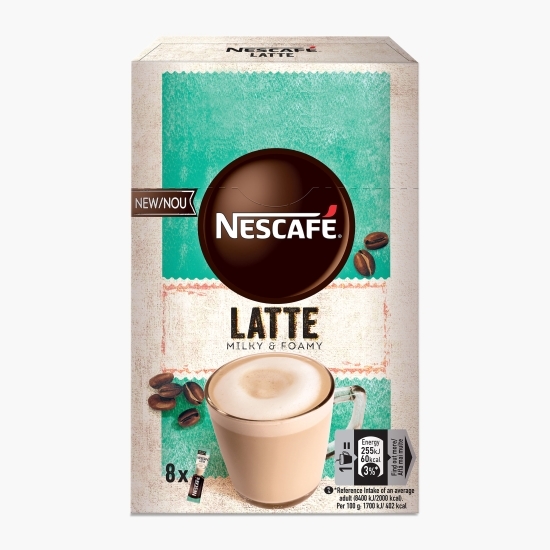 Mix de cafea instant Latte plicuri 8x15g