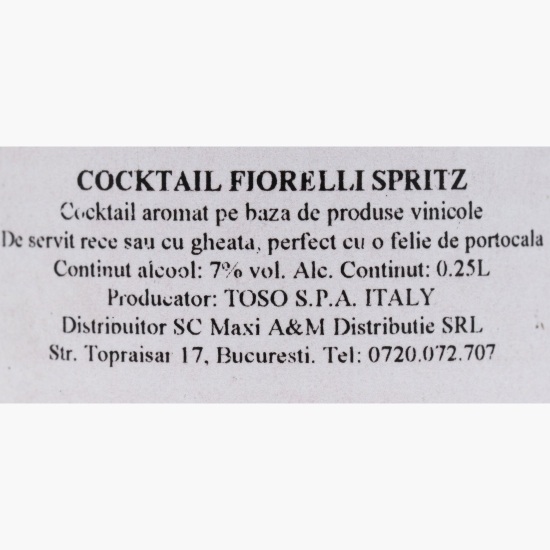 Cocktail Spritz, 7%, doză 0.25l