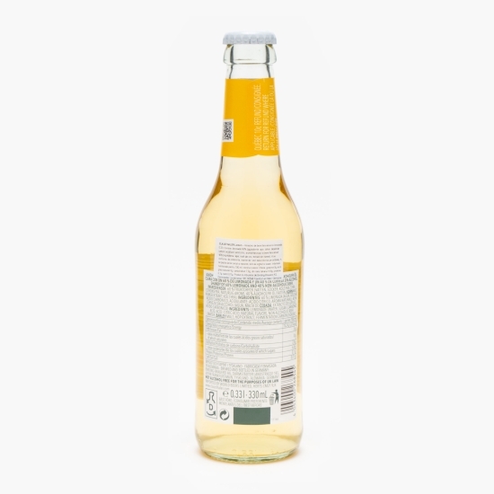 Bere blondă premium fără alcool cu suc de lămâie sticlă 0.33l