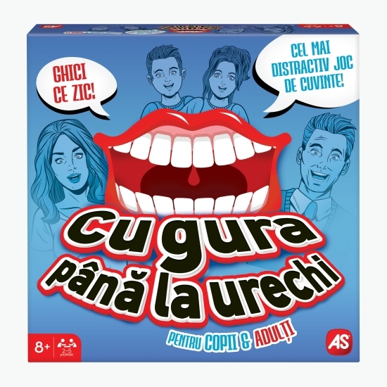 Joc de societate Cu gura până la urechi, +8 ani