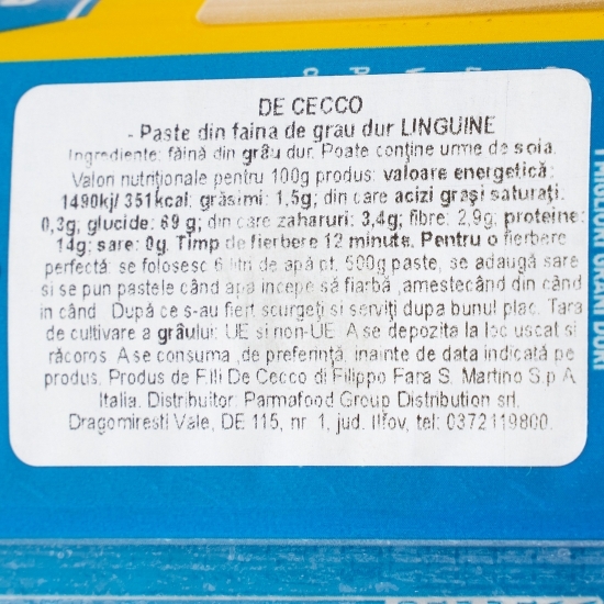 Paste Linguine n.7, 500g
