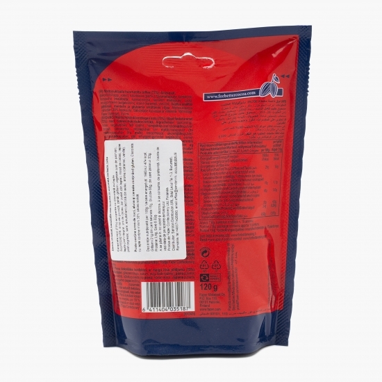 Caramele învelite în ciocolată cu lapte 120g