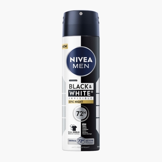 Deodorant antiperspirant spray Men Black & White Epic Night 150ml