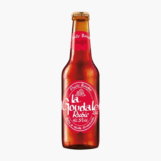 Bere blondă Rubis, 5% alc, 250ml