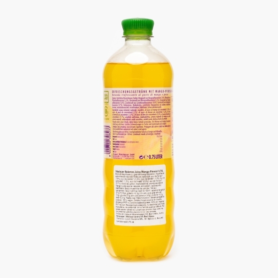 Băutură necarbogazoasă cu mango și piersici 0.75l