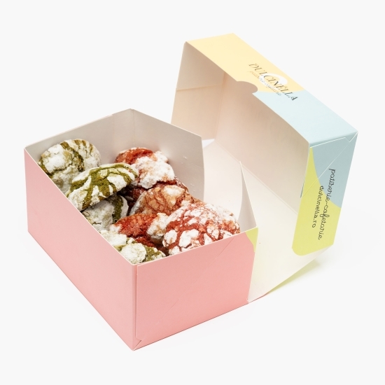 Mix biscuiți cu fistic și zmeură 300g