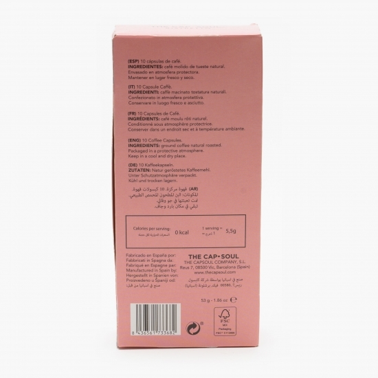 Capsule cafea, Ristretto, 10 băuturi, 53g