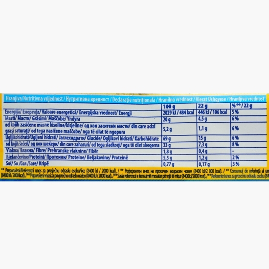Biscuiți Golden cu cremă aromă vanilie 66g