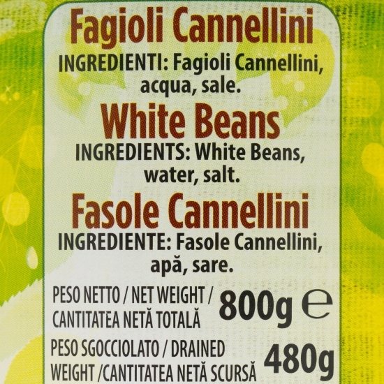 Fasole Cannellini 800g