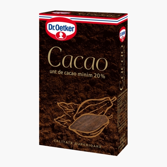 Cacao pudră minim 20%, 100g