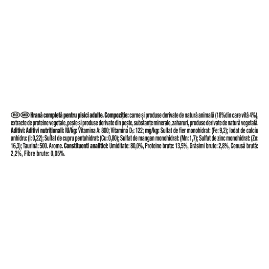 Hrană umedă pentru pisici Gourmet Gold Succulent Delights, 85g, cu vită