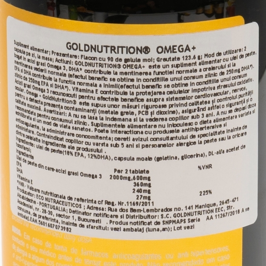 Omega+, 90 capsule