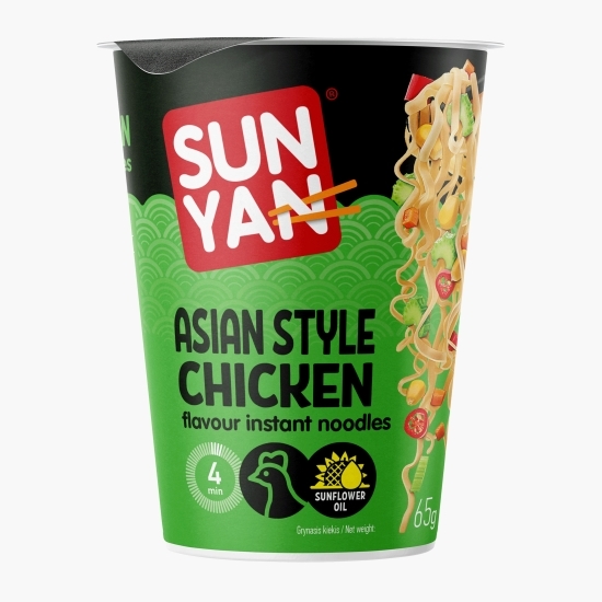 Tăieței instant cu aromă de pui în stil asiatic 65g